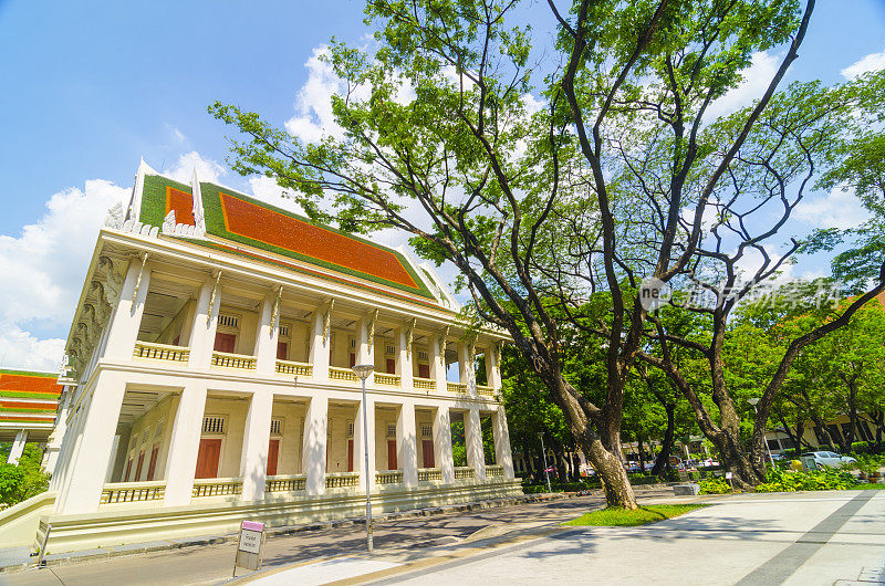 朱拉隆功大学建筑，曼谷，泰国