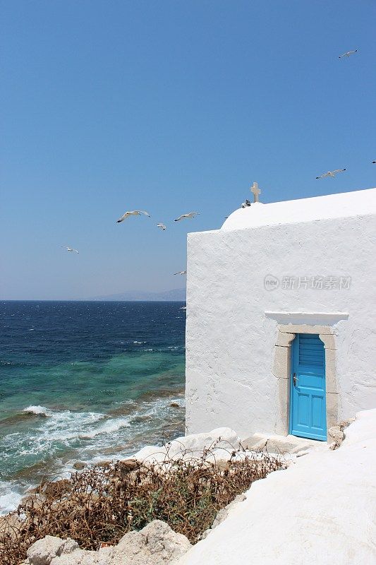Grèce，希腊，希腊，教堂，小教堂