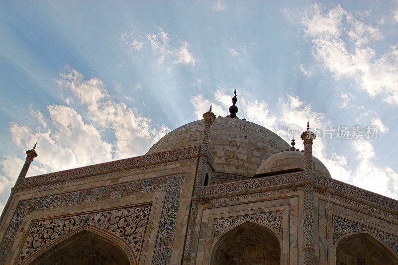 印度:阿格拉的泰姬陵