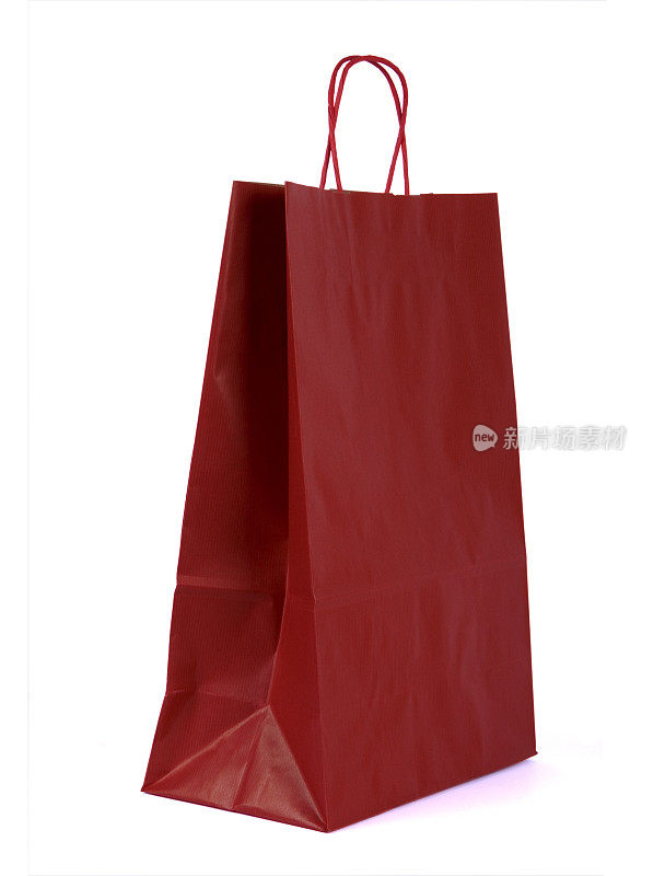 独立红纸制礼品袋