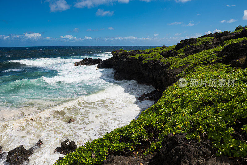 夏威夷毛伊岛哈纳海岸