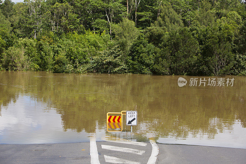 洪水路标