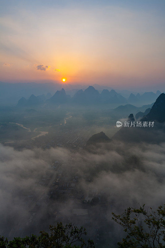 桂林山水甲天下,中国