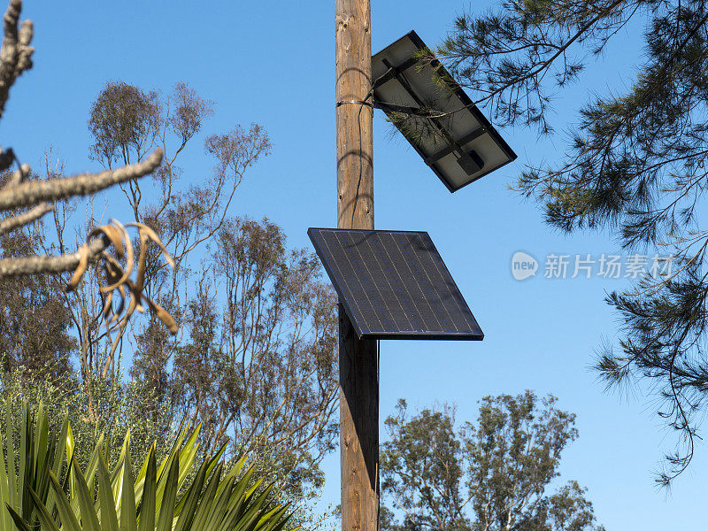 太阳能电线杆