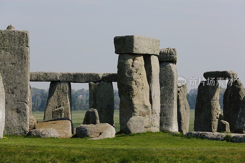 英国巨石阵古石庙