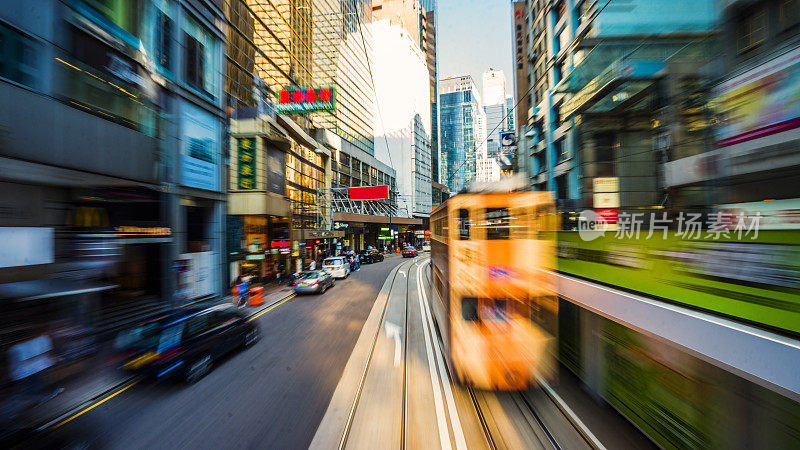 香港的街道