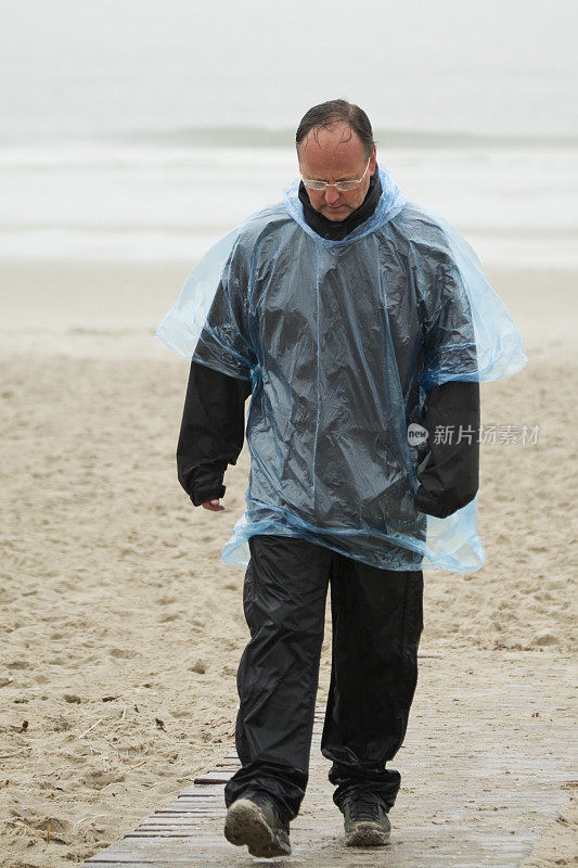 雨中漫步