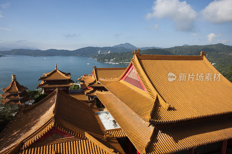 台湾日月潭文武寺天台