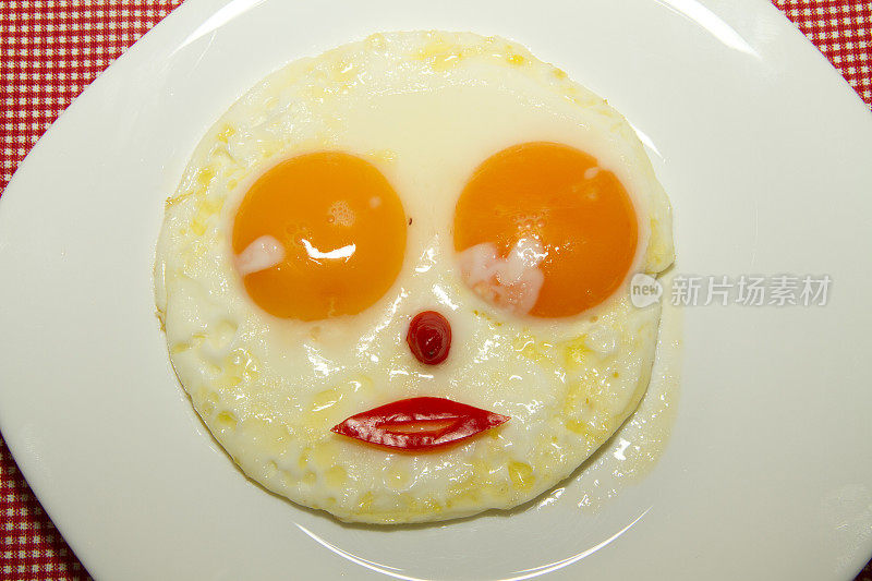 早餐回望——微笑的鸡蛋
