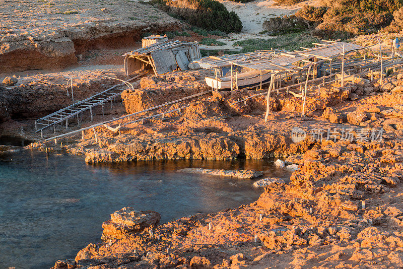 码头在Formentera