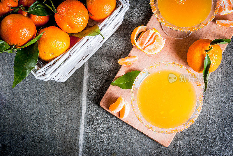 橘子马提尼玛格丽塔