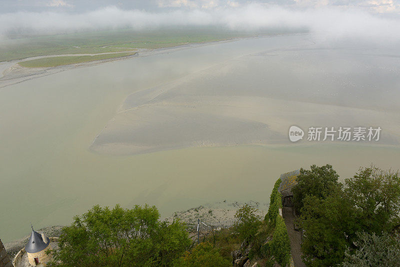 圣米歇尔山海湾-布列塔尼-法国