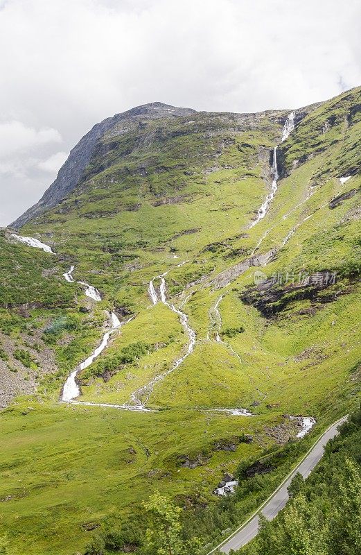 Geirangerfjord,挪威。