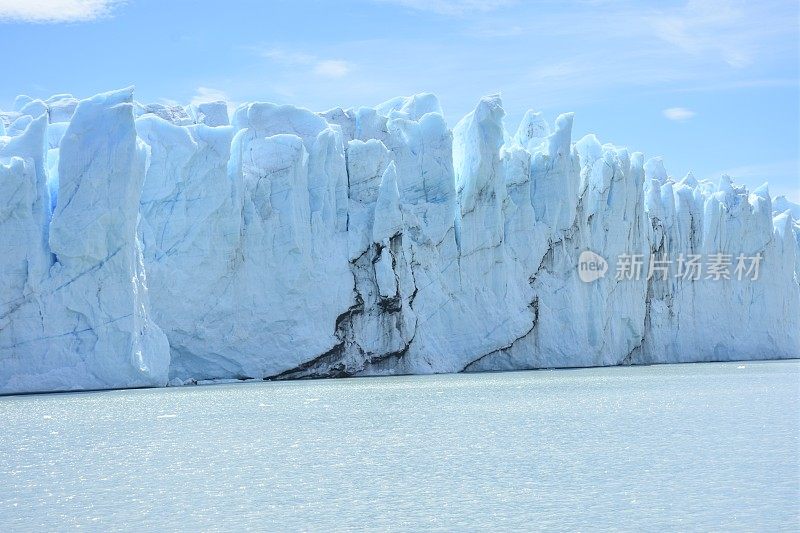 的冰山和浮冰