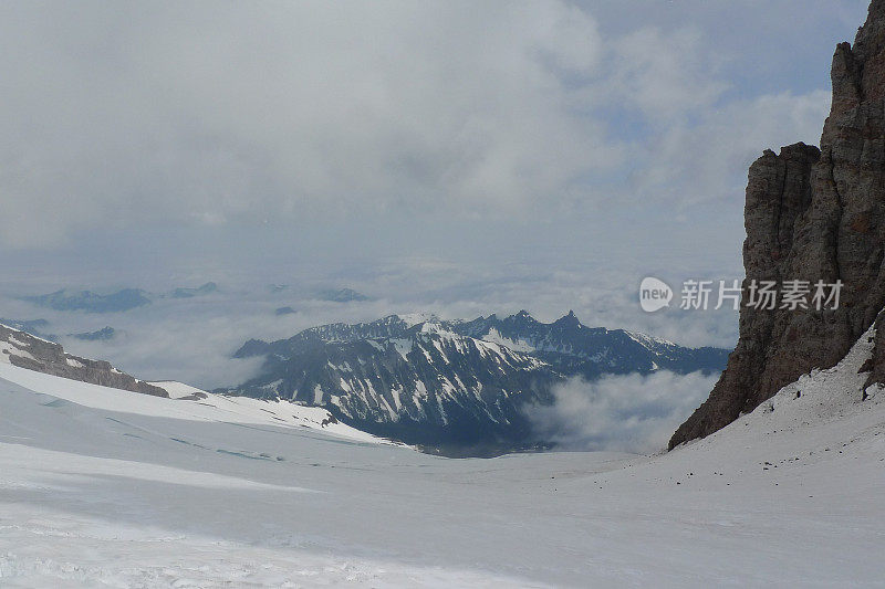 舒尔曼营，雷尼尔山