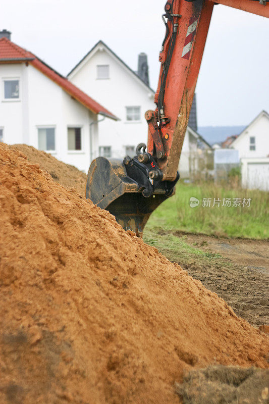 新住宅区的疏浚工程