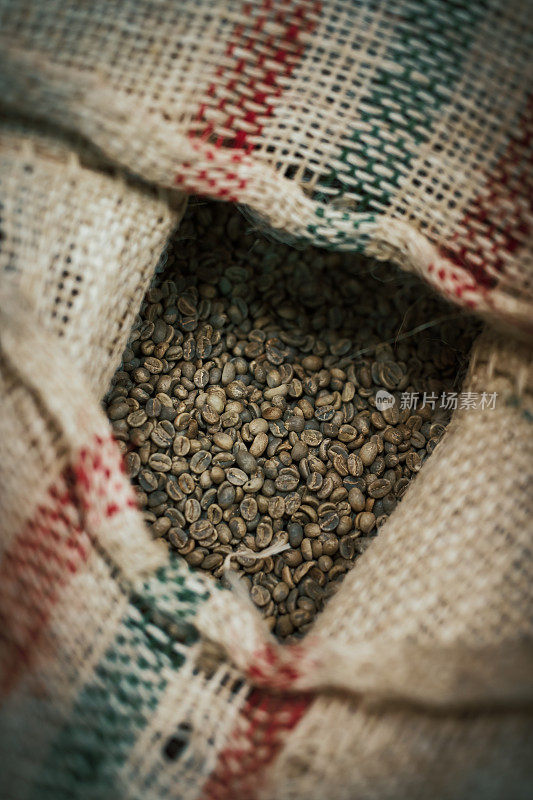 袋装新鲜咖啡豆