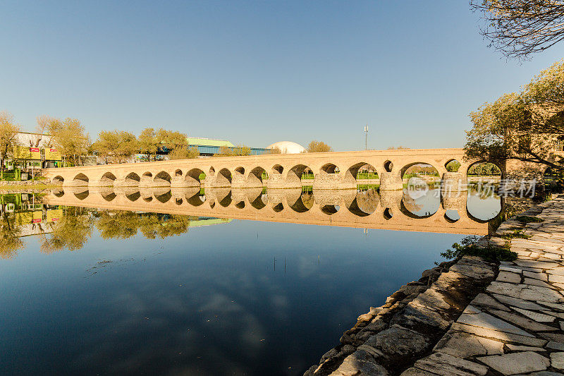 伊朗伊斯法罕的沙赫雷斯坦桥