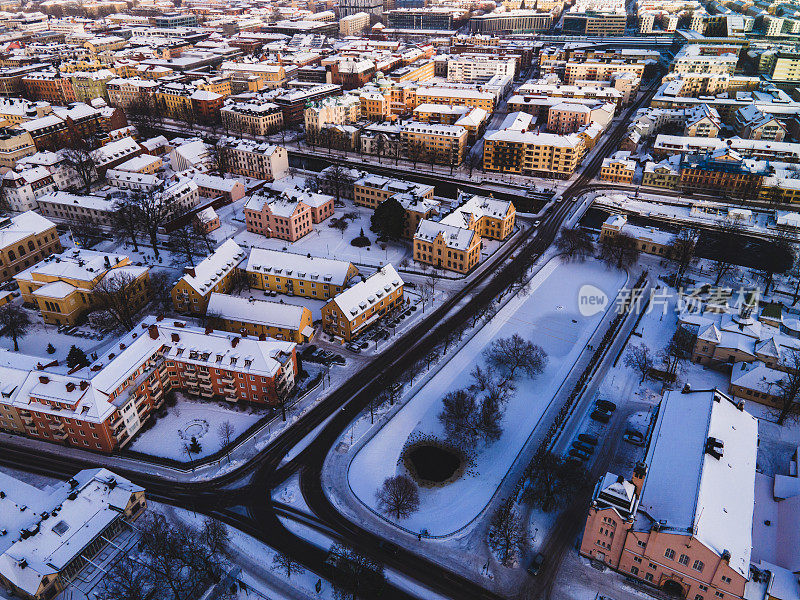 瑞典乌普萨拉的冬天