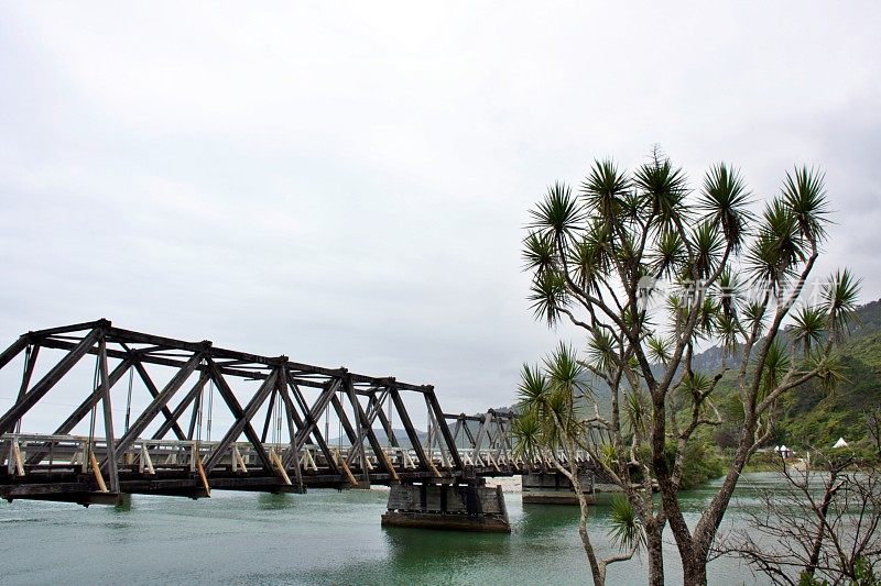 狐狸河桥，布勒区，西海岸地区，新西兰