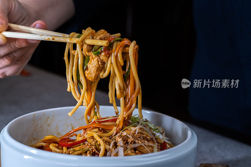 一碗鸡肉面