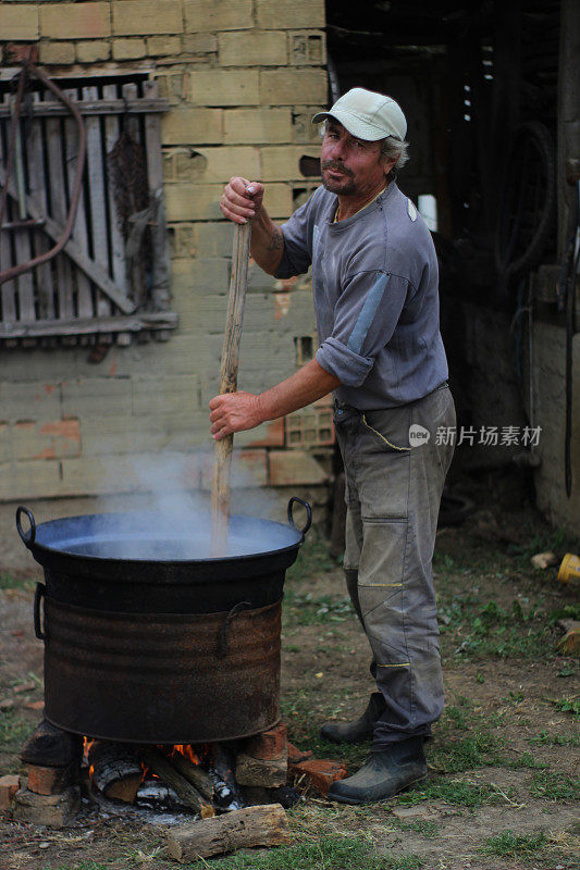 男人做饭