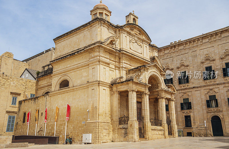 马耳他瓦莱塔的圣凯瑟琳教堂