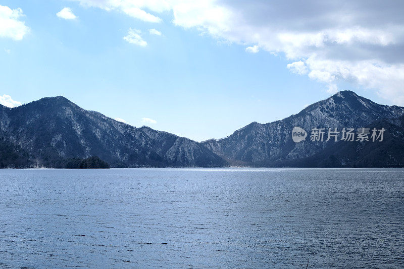 日本日光国家公园中禅寺湖