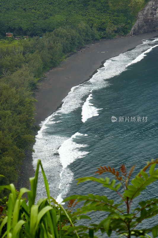 美国夏威夷的威皮奥山谷