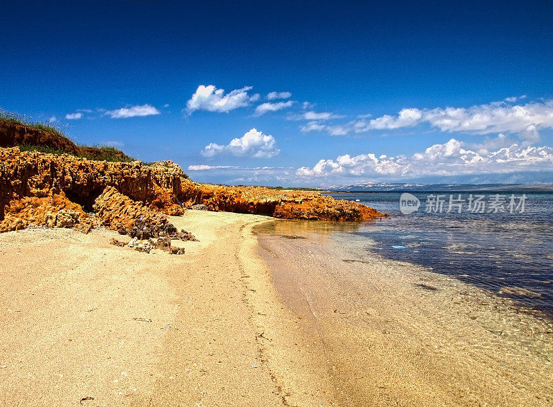 天堂亚得里亚海海滨