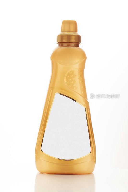 金色塑料液体洗涤剂瓶