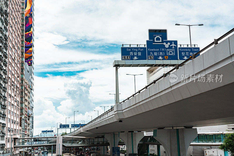 中环的香港街景