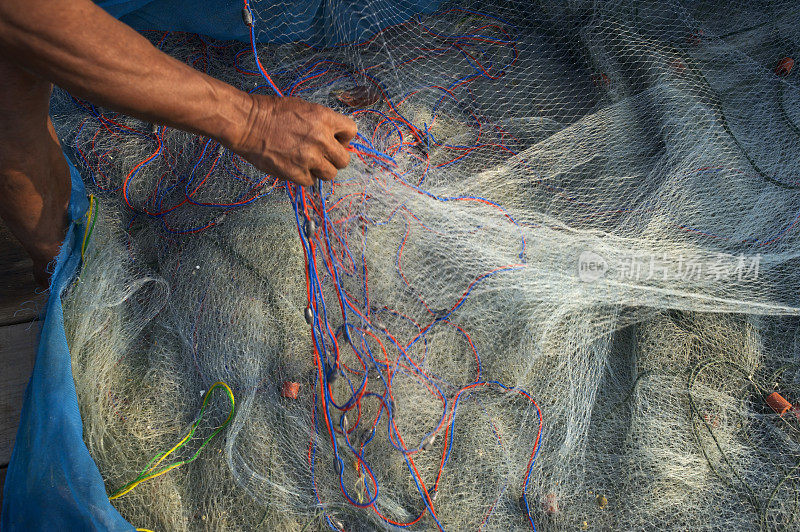 海上吉卜赛渔网