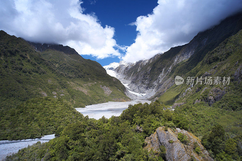 弗朗茨约瑟夫冰川新西兰南岛