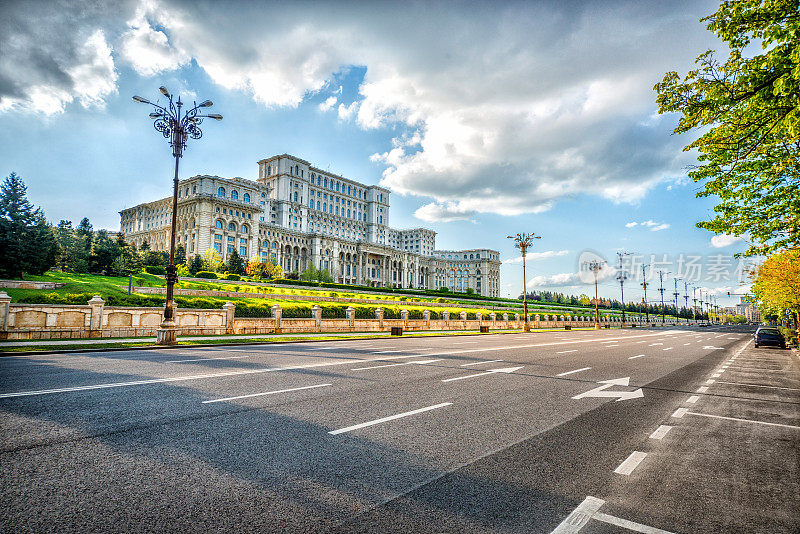罗马尼亚布加勒斯特的议会大厦，欧洲最大的建筑