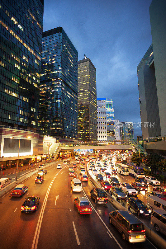 香港城市夜景