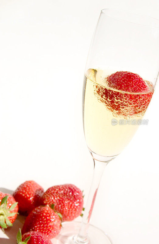 香槟和草莓