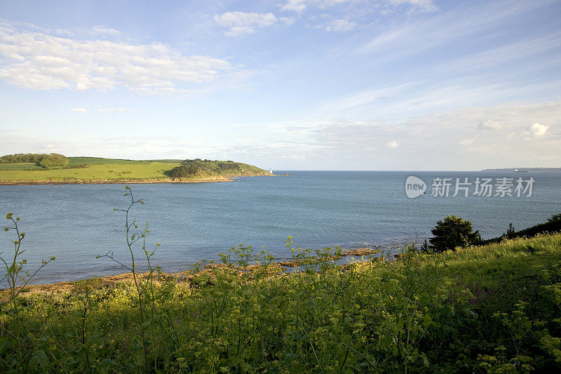 英格兰，康沃尔，圣莫斯