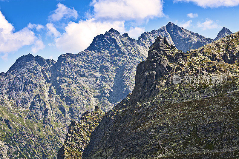 蒙克和瑞西峰，塔特拉山