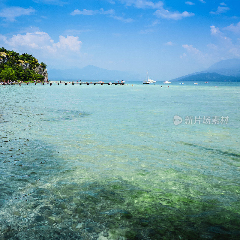 Sirmione，意大利加尔达湖码头