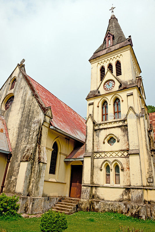 印度大吉岭的天主教堂