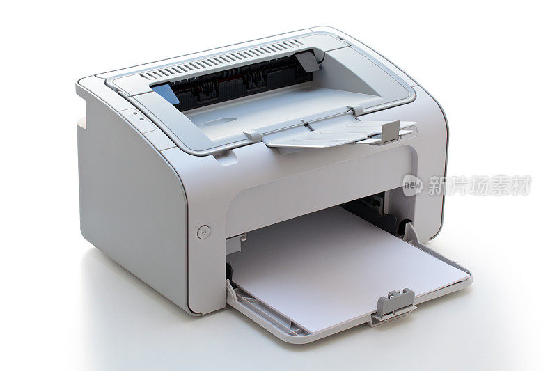 办公室的激光打印机。