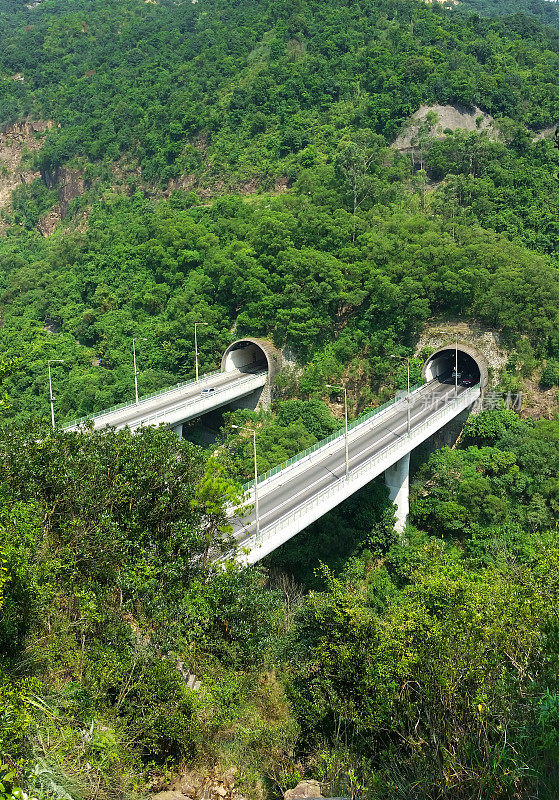 隧道和高速公路