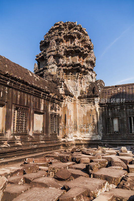 吴哥窟，柬埔寨的一个庙宇建筑群。