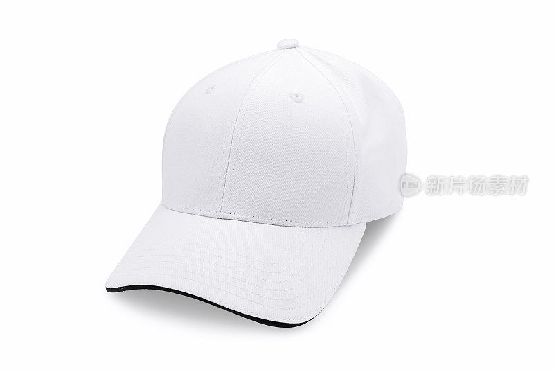 帽孤立在白色背景。棒球帽