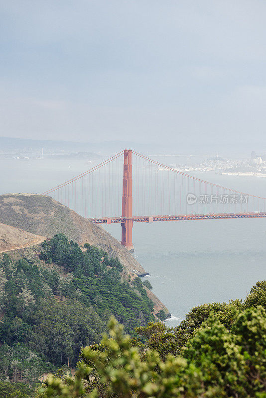 旧金山金门大桥地标旅游目的地美国加州