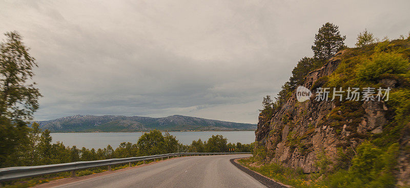 挪威的山路
