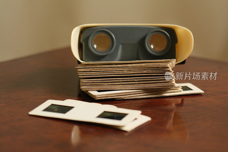 复古立体镜，第一个虚拟3D眼镜