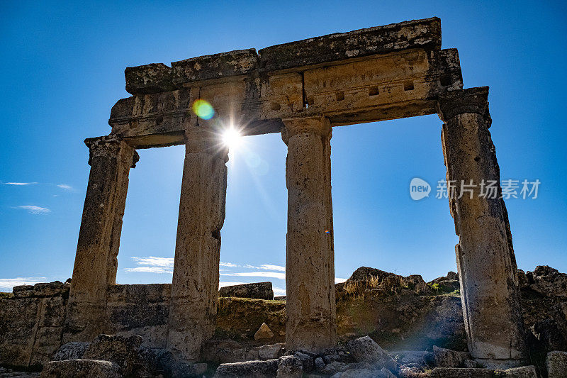 耶罗波利斯古城2000年前的建筑结构