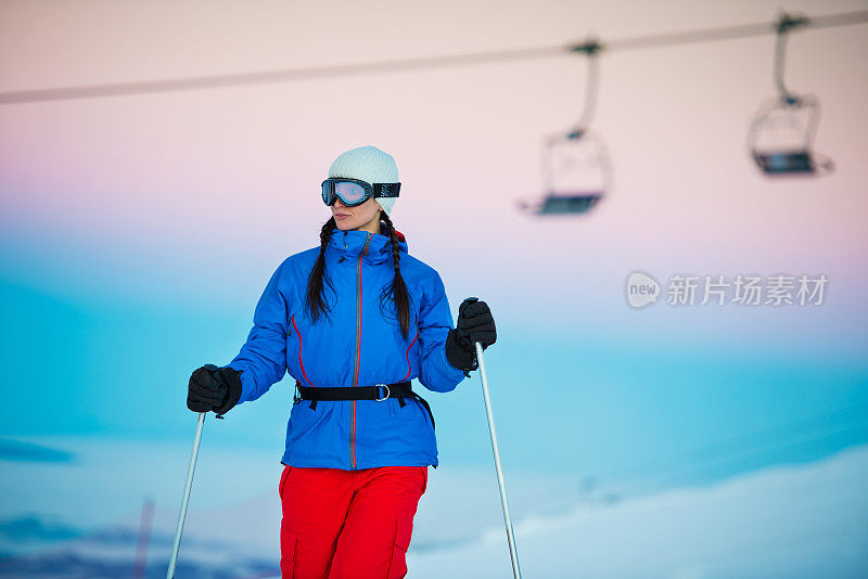 滑雪